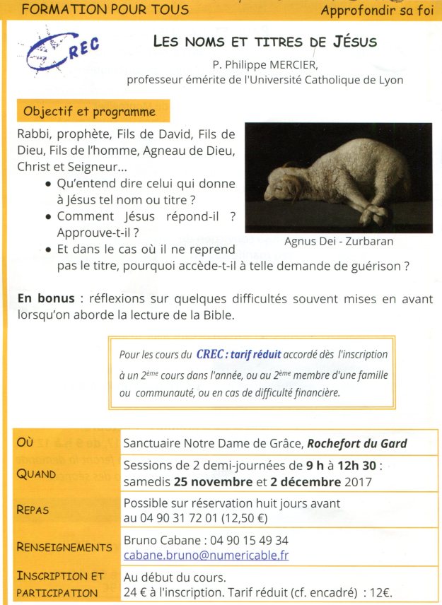 Les noms et titres de Jésus