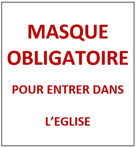 masque eglise
