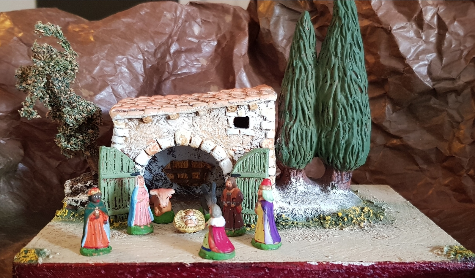 La crèche d’Aubin