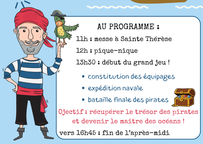 Journée festive dimanche 07 Juin pour tous les jeunes et les familles de notre Ensemble Paroissial&nbsp;!